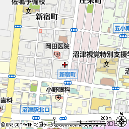ＬＥＣ沼津駅前校周辺の地図