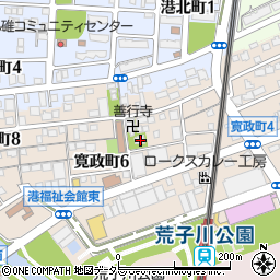 愛知県名古屋市港区寛政町5丁目16周辺の地図