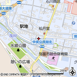 愛知県弥富市前ケ須町野方721周辺の地図