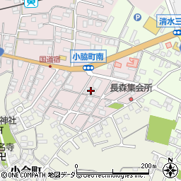 滋賀県東近江市小脇町2408-10周辺の地図