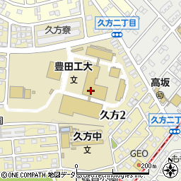 豊田工業大学周辺の地図