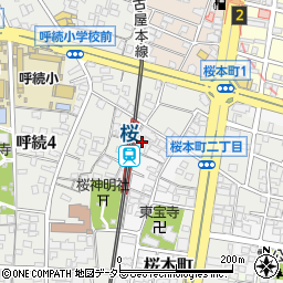 コンパートハウス桜本町周辺の地図
