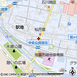 愛知県弥富市前ケ須町野方727周辺の地図