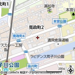 愛知県名古屋市港区寛政町2丁目31周辺の地図
