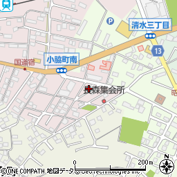 滋賀県東近江市小脇町2403-4周辺の地図