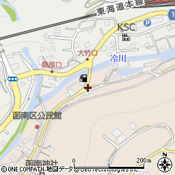 函南駅前郵便局周辺の地図