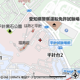 愛知県名古屋市天白区天白町大字平針黒石2878-2786周辺の地図