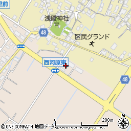 滋賀県野洲市西河原2179周辺の地図
