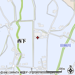 岡山県津山市西下426-1周辺の地図