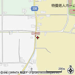 岡山県苫田郡鏡野町公保田86周辺の地図