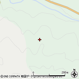 愛知県豊田市東大見町木正平周辺の地図