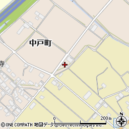 滋賀県東近江市中戸町108周辺の地図
