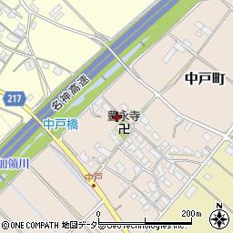 滋賀県東近江市中戸町418周辺の地図