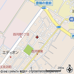 滋賀県野洲市西河原2618周辺の地図