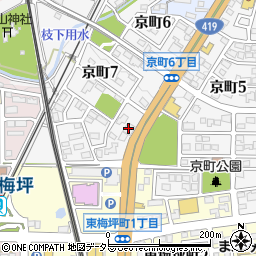 東海労働金庫豊田北支店周辺の地図