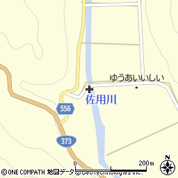 兵庫県佐用郡佐用町上石井1145周辺の地図