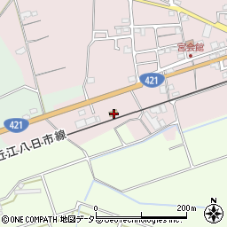 滋賀県東近江市小脇町1738周辺の地図