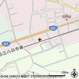 ファミリーマート東近江小脇町店周辺の地図