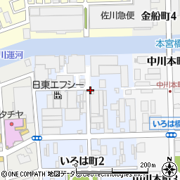 日東運輸倉庫株式会社周辺の地図