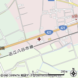 滋賀県東近江市小脇町1739-8周辺の地図