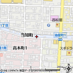 愛知県名古屋市港区当知町周辺の地図