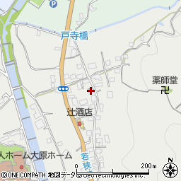京都府京都市左京区大原戸寺町88周辺の地図