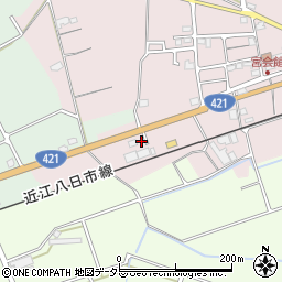 滋賀県東近江市小脇町1739周辺の地図