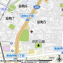 フローレン京町周辺の地図