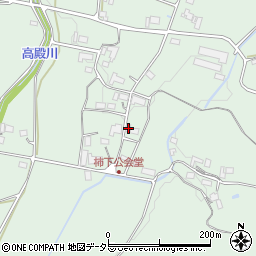 岡山県勝田郡奈義町柿1272周辺の地図