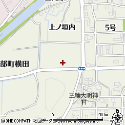 京都府南丹市園部町横田周辺の地図