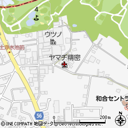 株式会社ヤマヂ精密　東郷工場周辺の地図