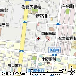 コンフォルトハイツ新宿周辺の地図