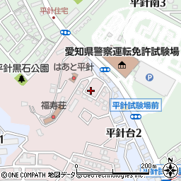 愛知県名古屋市天白区天白町大字平針黒石2878-2795周辺の地図