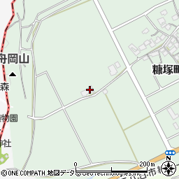 滋賀県東近江市糠塚町1231周辺の地図