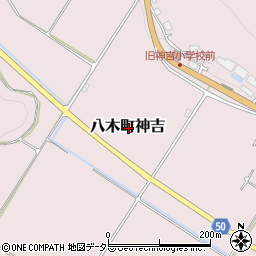 京都府南丹市八木町神吉周辺の地図