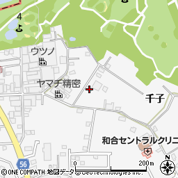 愛知県愛知郡東郷町春木千子554-508周辺の地図