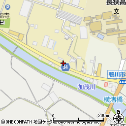 千葉県鴨川市滑谷777-1周辺の地図