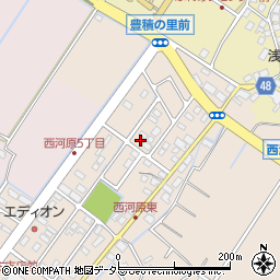 滋賀県野洲市西河原2657周辺の地図