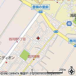 滋賀県野洲市西河原2651周辺の地図