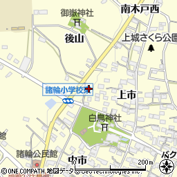 愛知県愛知郡東郷町諸輪上市67-1周辺の地図