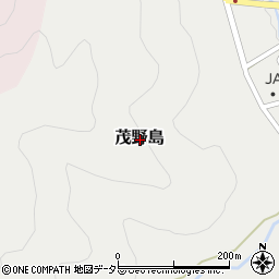 静岡県静岡市清水区茂野島周辺の地図