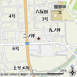 旭ラベル株式会社　第２工場周辺の地図