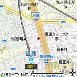 中名進学塾氷室校周辺の地図