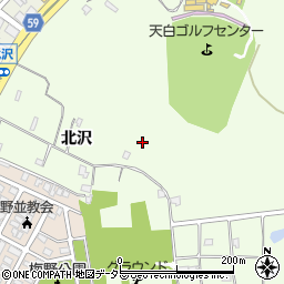 愛知県名古屋市天白区天白町大字野並（北沢）周辺の地図