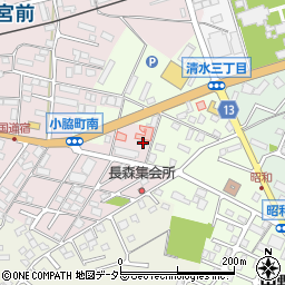 滋賀県東近江市小脇町2401周辺の地図