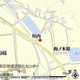 京都府南丹市八木町船枝梅ノ木原周辺の地図