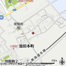 滋賀県近江八幡市池田本町560周辺の地図