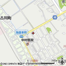 滋賀県近江八幡市池田本町993周辺の地図