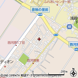 滋賀県野洲市西河原2652周辺の地図