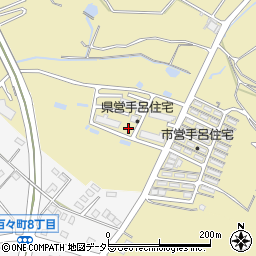 愛知県豊田市手呂町樋田周辺の地図